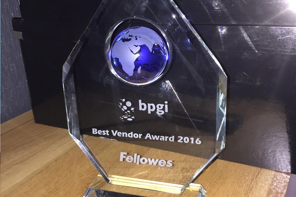 Fellowes récompensé par BPGI 